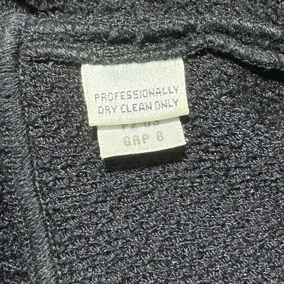 St. John Collection Santana Ruffle Knit Cardigan/Duster Size 10 - Picture 14 of 16